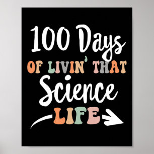 Póster Días De Ciencia 100° Día De La Escuela De Enseñanz