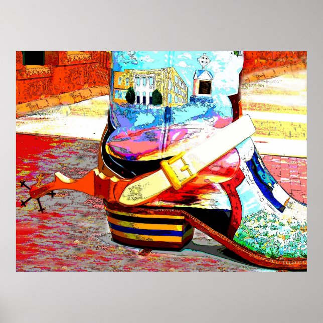 PÓSTER DÍAS DE COWBOY (Frente)