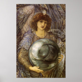 Póster Días de creación, primer día de Burne Jones