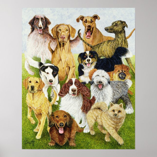 Póster Días de perros (Frente)