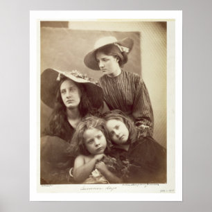 Póster Días de verano, c.1866 (impresión del albumen de