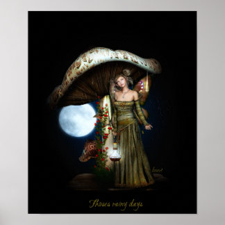 Póster Días lluviosos