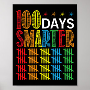 Póster Días más inteligentes: 100 días feliz de té escola