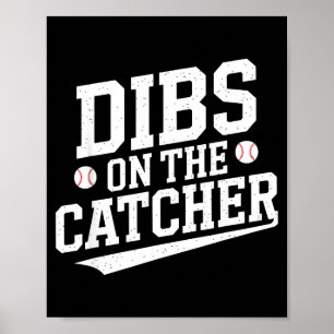 Póster Dibs sobre la esposa del catcher novia pareja