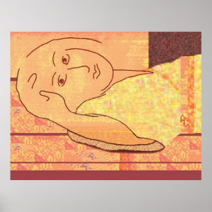 Póster Dibujado para Matisse