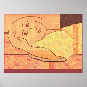 Póster Dibujado por Matisse