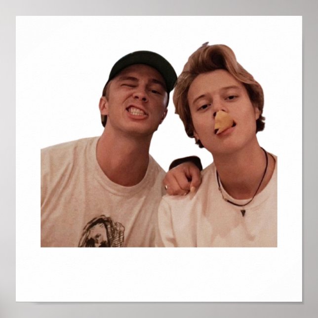 Póster dibujar starkey y rudy pankow (Frente)