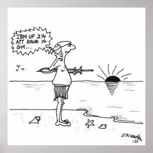 Póster Dibujo animado 4013 del mercado de acción