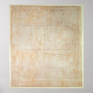 Póster Dibujo arquitectónico