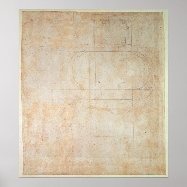 Póster Dibujo arquitectónico (Frente)