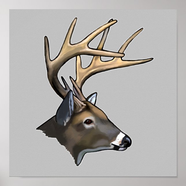 Póster Dibujo de "Buck" (Frente)