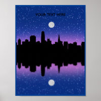 Dibujo de la línea aérea de San Francisco #1 Poste