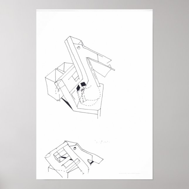 Póster Dibujo de los juegos del edificio Jeux de Construc (Frente)