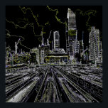 Póster Dibujo de Nueva York<br><div class="desc">Dibujo de Nueva York</div>