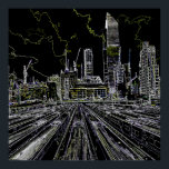 Póster Dibujo de Nueva York<br><div class="desc">Dibujo de Nueva York</div>