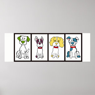 Póster Dibujo de silencios