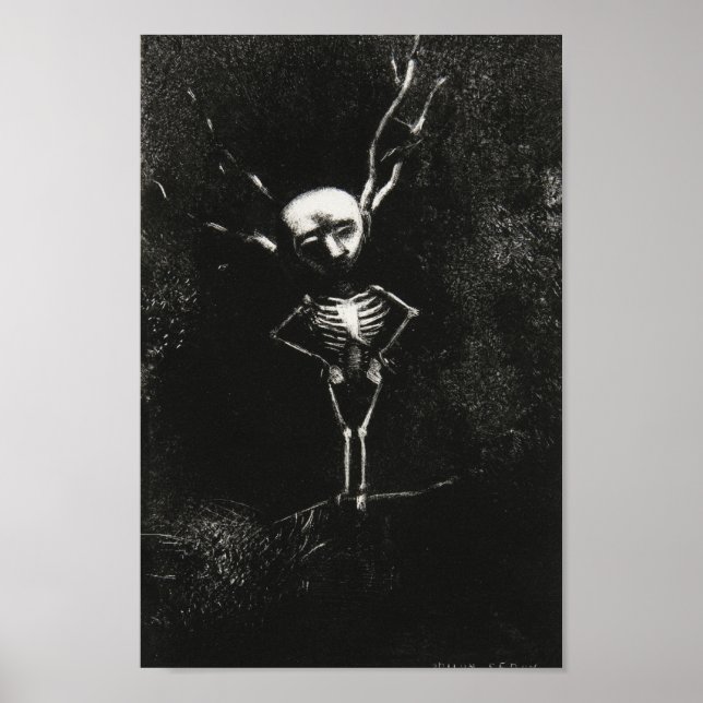 Póster Dibujos de Redon de época (Frente)