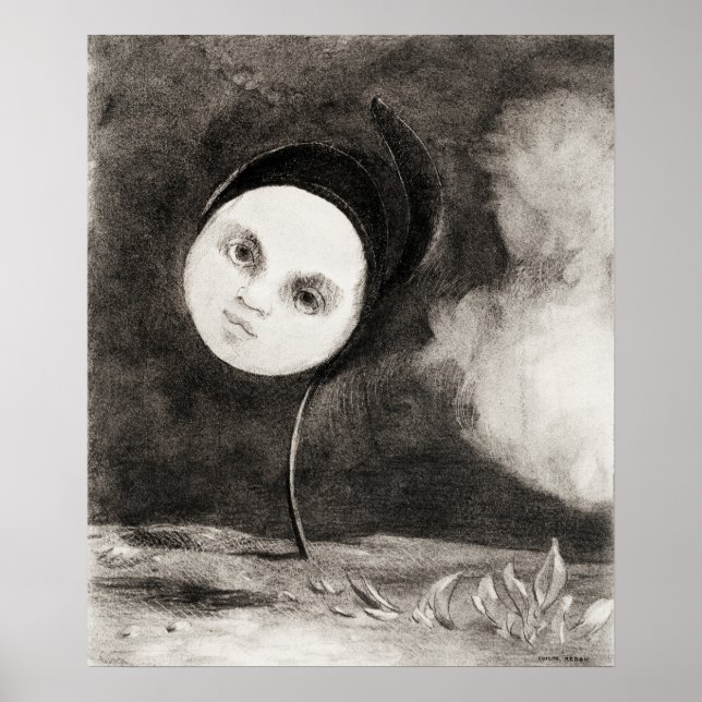 Póster Dibujos de Redon de época (Frente)