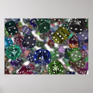 Póster Dice el tema VII