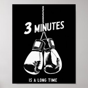 Póster Dicho Divertido Boxeo Kickboxing Amante Del Boxeo
