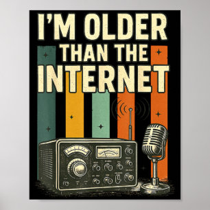 Póster Dicho divertido retro humor vintage nostalgia de I