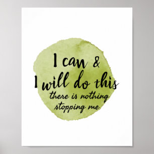 Póster dichos motivacionales para el autocuidado