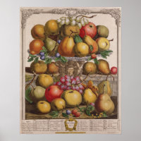 Diciembre, "Doce meses de frutas"