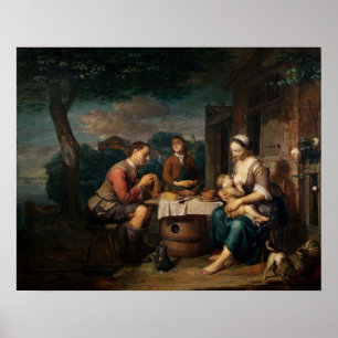 Póster Diciendo gracia