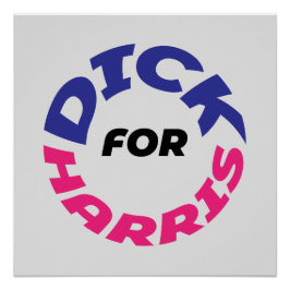 Póster Dick para Harris