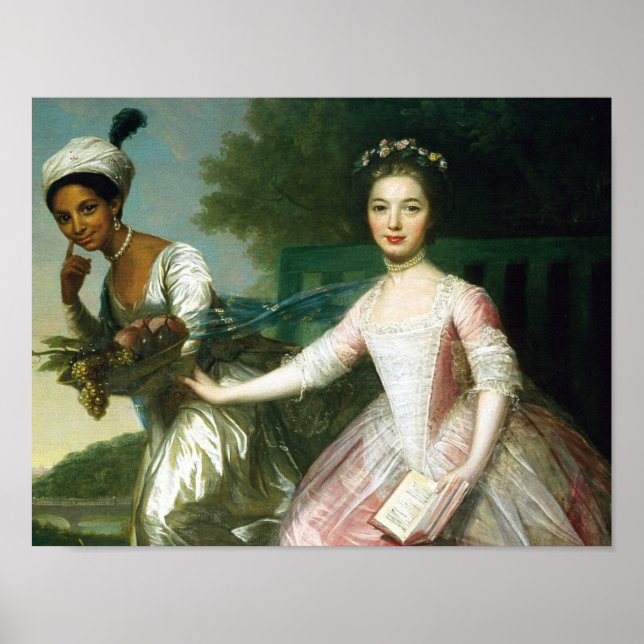 Póster Dido Elizabeth Belle y Lady Murray (Frente)