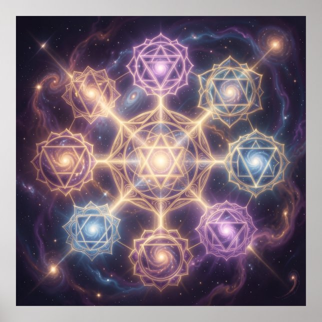 Póster Die 7 Chakren´7 (Frente)