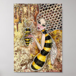Póster Die Bienenkönigin