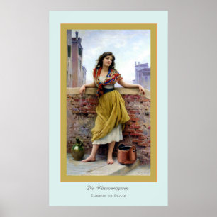 Póster Die Wasserträgerin ~ Eugene de Blass