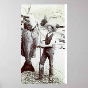 Póster diecinueveavo C. Pescador y mero de Goliat