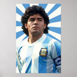Póster Diego Maradona