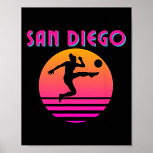 Póster Diego San Estadio De Apoyo A Los Aficionados De Fú
