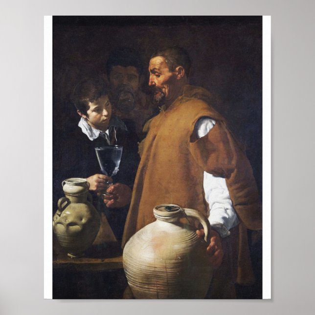 Póster Diego Velazquez - El Aguador De Sevilla (Frente)