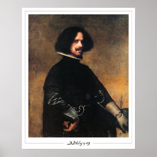 Póster Diego Velázquez Zedign Art Poster #22 (Frente)