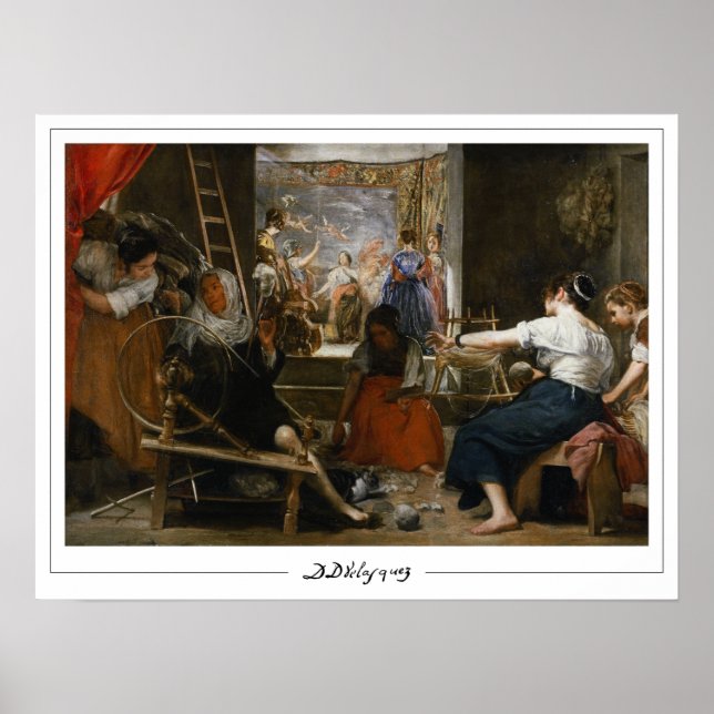 Póster Diego Velázquez Zedign Art Poster #59 (Frente)
