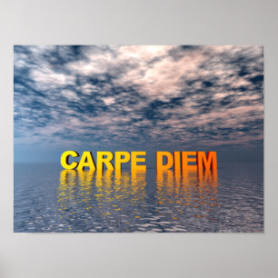 Póster Diem. de carpe