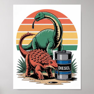 Póster Diesel de bebida