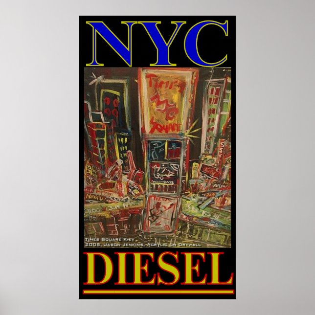 PÓSTER DIESEL DE NUEVA YORK (Frente)