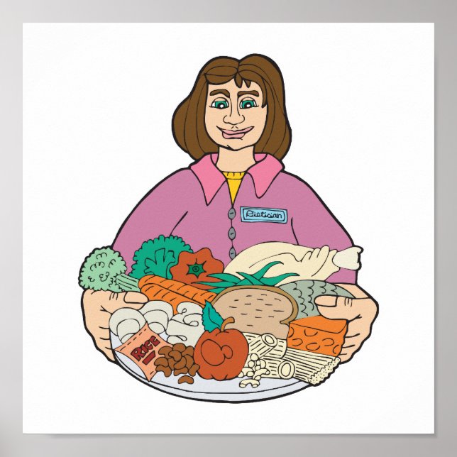 Póster Dietista (Frente)