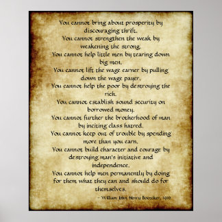 Póster Diez cañones