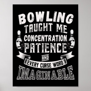 Póster Diez Pin Me Enseñaron Cada Mala Palabra Hombres Mu