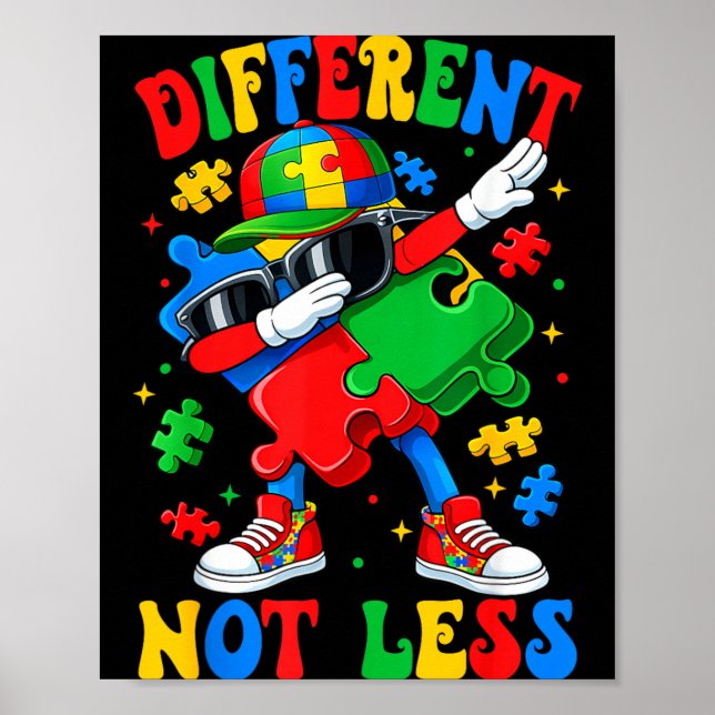 Póster Diferente No Menos Rompecabezas de Dabbing Concien (Frente)