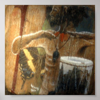 Póster Diferente tambor