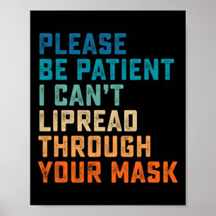 Póster Difícil De Escuchar El Rótulo De Ataque De Ataque 