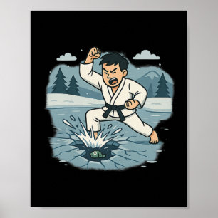 Póster Difícil Romper El Humor De Las Artes Marciales De