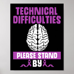 Póster Dificultades técnicas para la toma de conciencia s